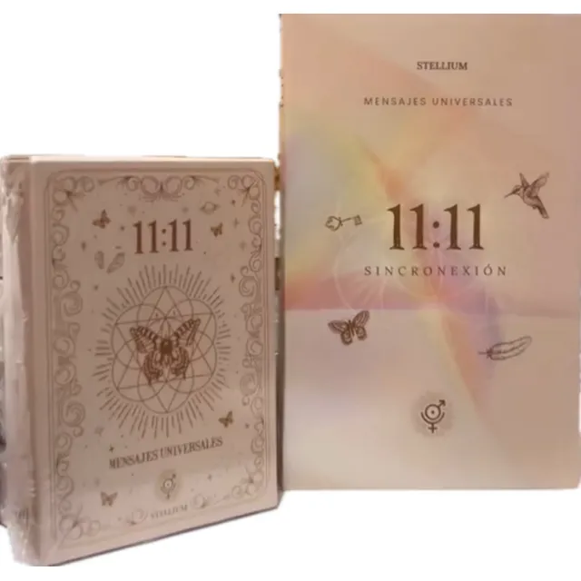 Pack Oráculo 11:11 + Libro Mensajes Universales Sincronexion