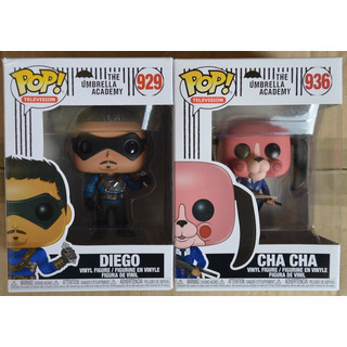 2 Funkos The Umbrella Academy Diego Hargreeves Y Cha Cha 2 Funkos The Umbrella Academy Diego Hargreeves Y Cha Cha