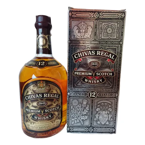 Whisky Chivas Regal 12 Anos Blended Scotch Whisky Anos 80/90