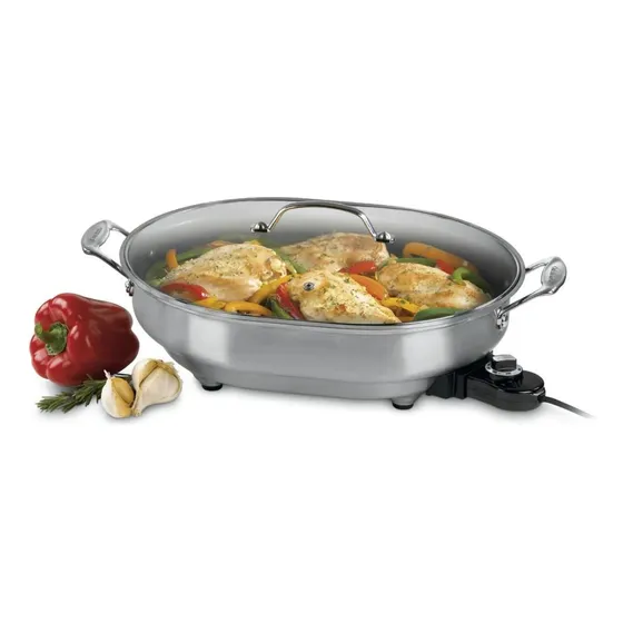 Sarten Electrico Cuisinart 12'' X 15''  Antiadherente 1500w