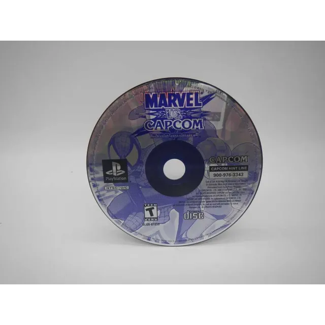 Marvel Vs Capcom Clash Of Super Heroes Ps1 Gamers Code*