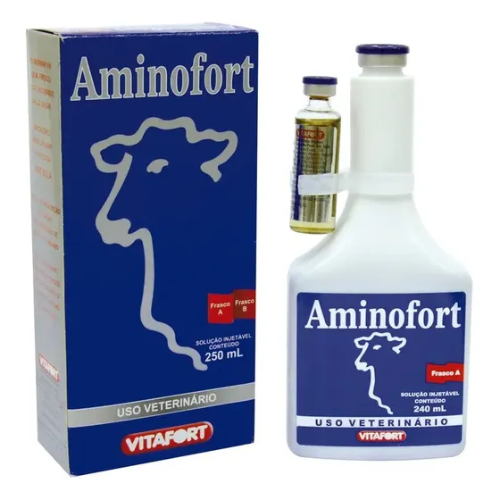 Aminofort 250 Ml - Vitafort - Suplemento Para Bovinos
