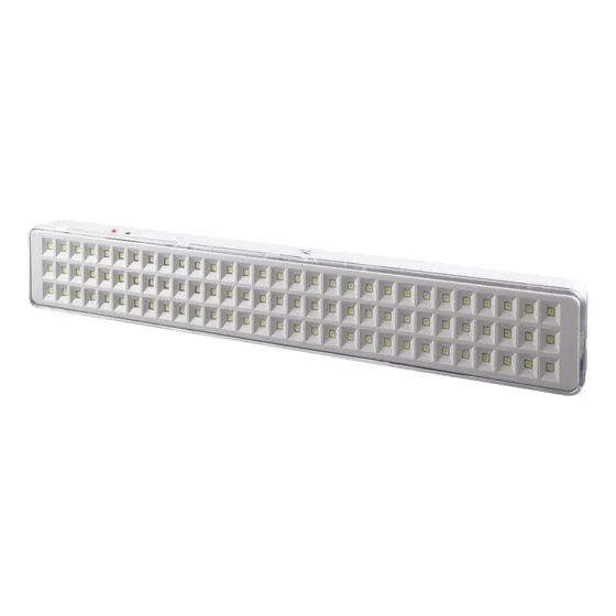 Luz Emergencia 60 Led 9 Hs Bateria Litio Troter Cable 220 Color Blanco Airbnb Luces Lamparas Focos Grandes Recargables