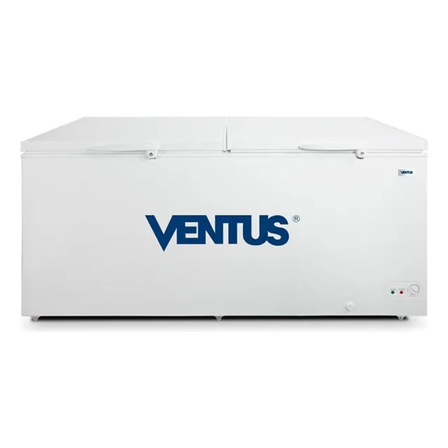 Congeladora Dual Doble Tapa Dura 473 Lts Color Blanco