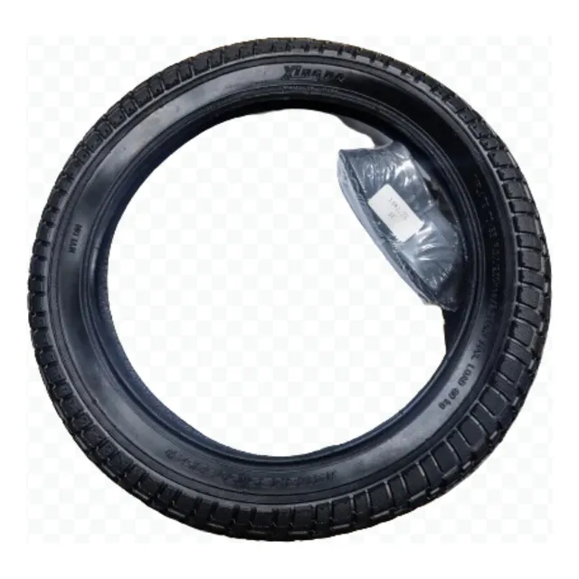 Caucho 14x2.125 Marca Xingda Con Tripa Válvula Tipo Carro.