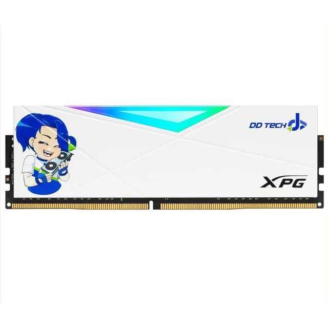 Ram Adata Ddr4 3200mhz Spectrix D50 Ddtech Ed. 8gb Blanca