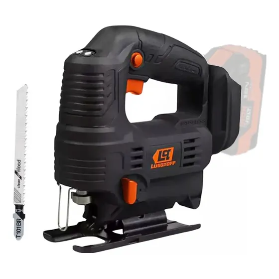 Sierra Caladora Inalambrica Brushles 66mm 18v Lusqtoff Black