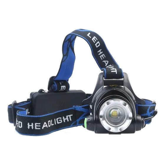 Linterna Minero Led Manos Libres Vincha Recargable Tbcin LH-10HT Color de la linterna Negro Color de la luz Blanco frío