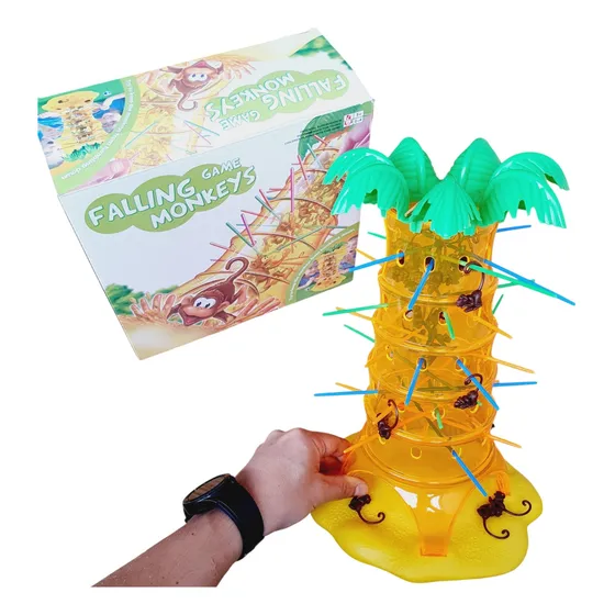 Monos Locos Juego Mesa Falling Monkeys Familia Palos Arbol