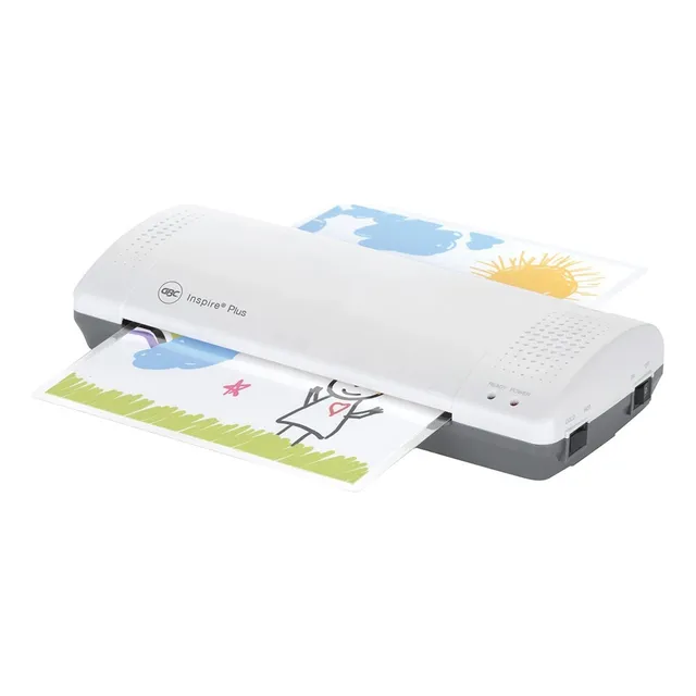 Enmicadora Gbc Inspire Plus Carta/oficio Con 95 Micas-blanca