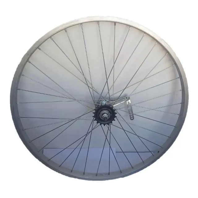 Rueda Trasera Freno Contra Pedal Rod.26 En Aluminio.