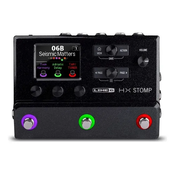 Pedaleira De Efeitos Line 6 Hx Stomp