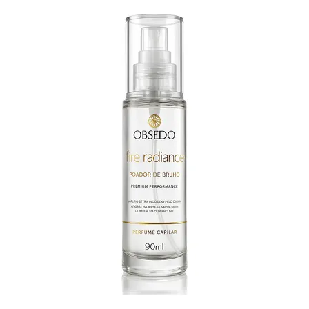 Doador de Brilho & Perfume Óleo Capilar The Radiance Obsedo Brilho Intenso Toque Sedoso A…