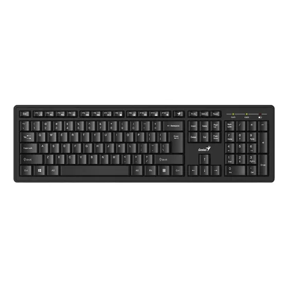 Combo Kit Teclado Y Mouse Genius