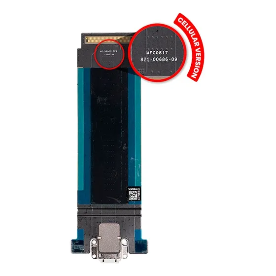 Flex De Carga Para iPad Pro 12.9 2da Generación (gris)