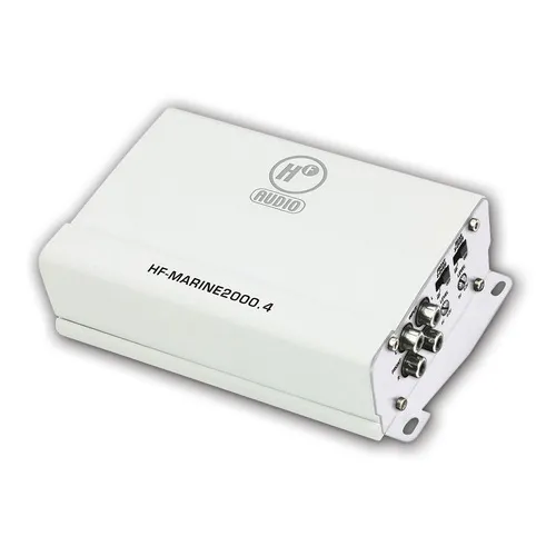 Amplificador Marino 4 Canales Hf Audio Color Blanco