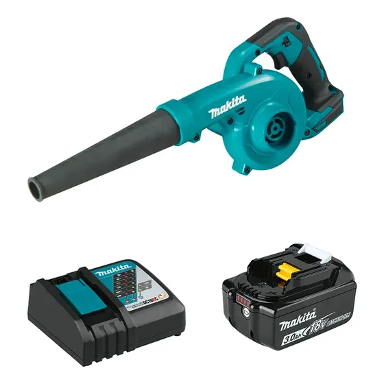 Combo Soplador Dub 185  Pila 3.0ah  Cargador Makita