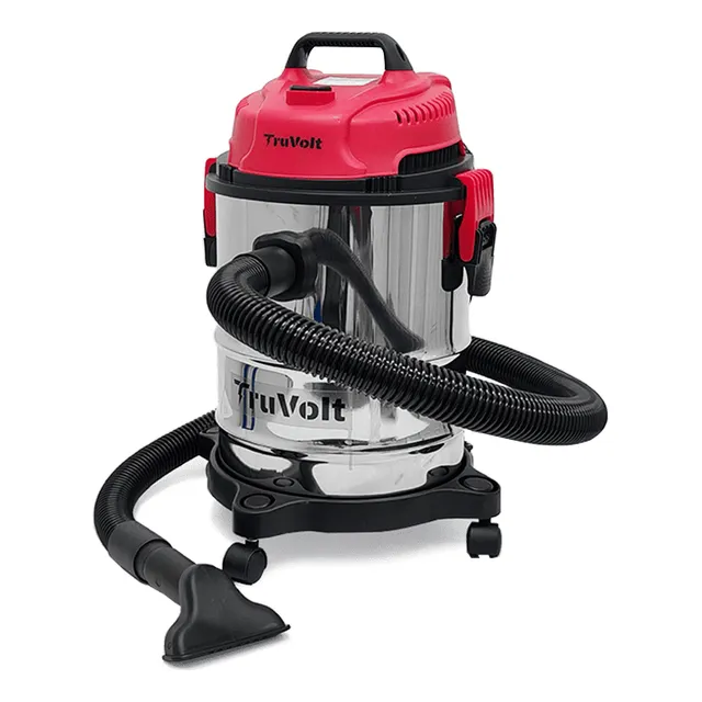 Aspiradora Acero Inoxidable Húmedo/seco 15l Truvolt