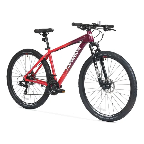Bicicleta Mtb Topmega Sunshine R29 21v Shimano Susp 2025 Fas