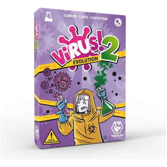 Virus 2! Juego De Cartas Familiar De Desarrollo Intelectual