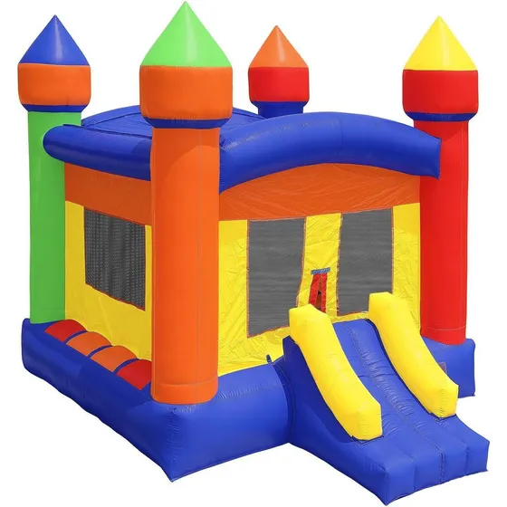 Inflatable Hq Commercial Castle Bounce House Pvc With Blower