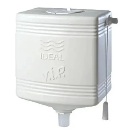 Deposito Ideal Mochila Pvc Vip A Cadena Inodoro 12 Lts