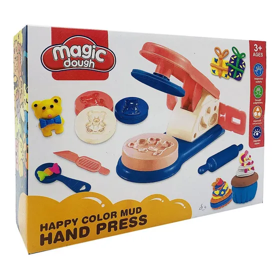 Juego Masas Para Modelar Fabrica De Figuras Con Accesorios