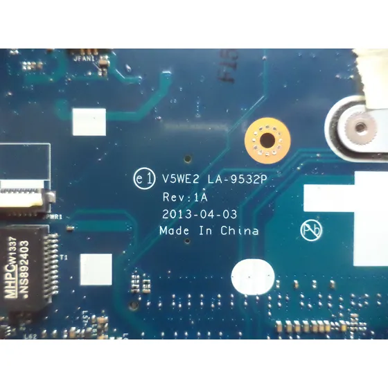 Placa Mãe Acer E1-510 - V5we2 La-9532p Rev 1a - Vide Nota