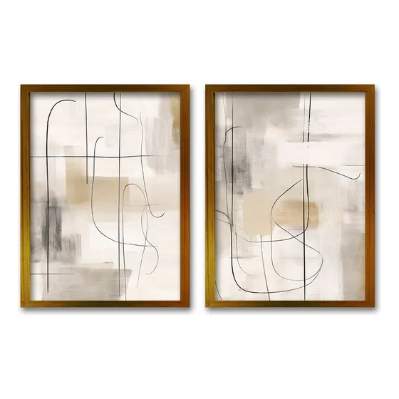 Cuadro Duo Contraste Gradual