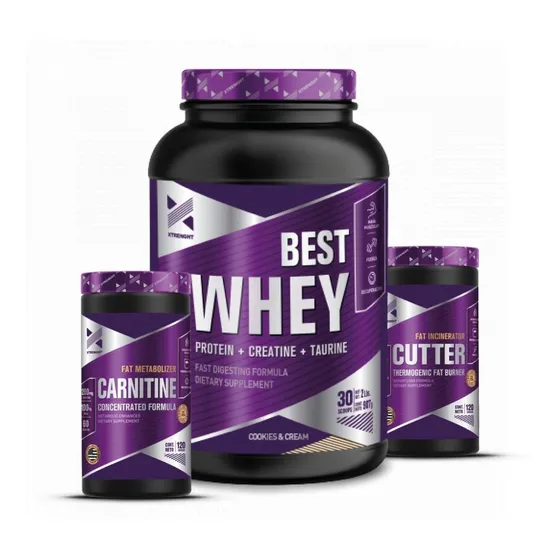 Combo Reducc.peso: Best Whey Xtrenght + Cutter + Carnitine