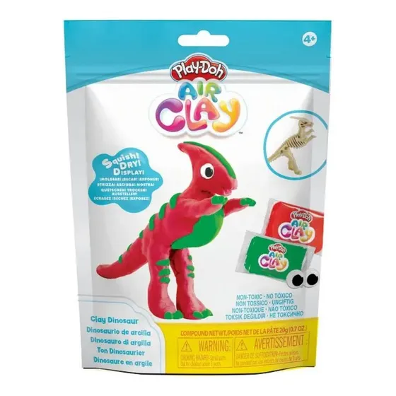 Playdoh Air Clay Squish Dry Dinosaurios 20 Gr      
