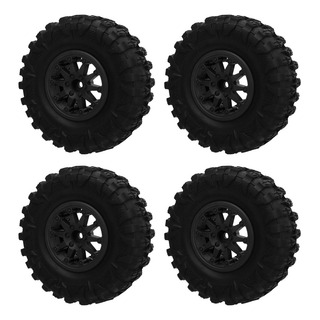 4 Piezas De Neumáticos De Orugas Rc De 2.2 Pulgadas Negro 4 Piezas De Neumáticos De Orugas Rc De 2.2 Pulgadas Negro