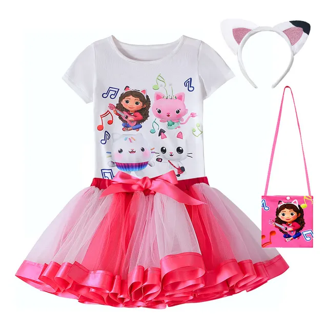 Disfraz De Casa De Muñecas Para Niñas, Falda Tutú, Parte Sup