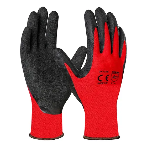 Guante Nylon Palma Nitrilo Rugoso 