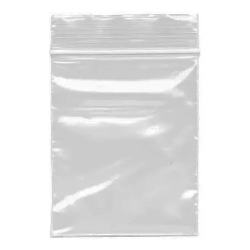 Bolsa Ziploc 1x1 Pulgadas 1000pz Tono Natural 