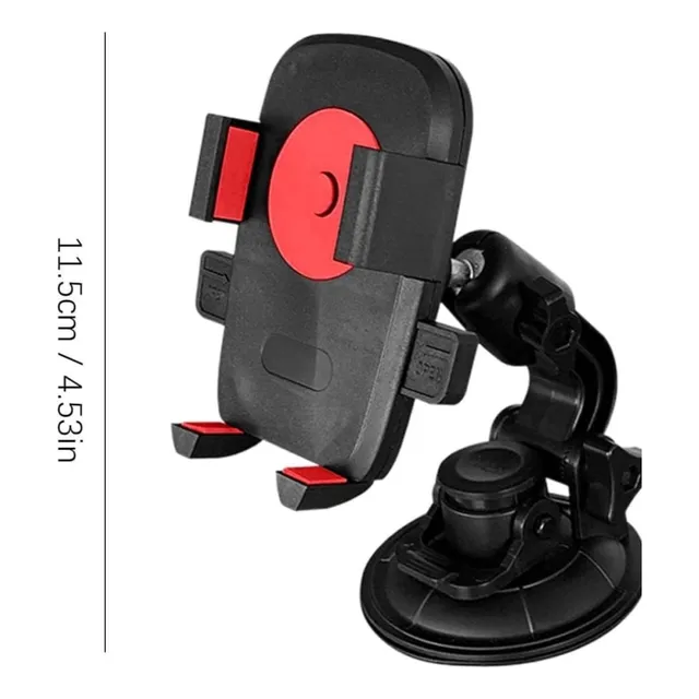 Base Porta Celular Soporte Teléfono Gps Vehículo Carr Vidrio