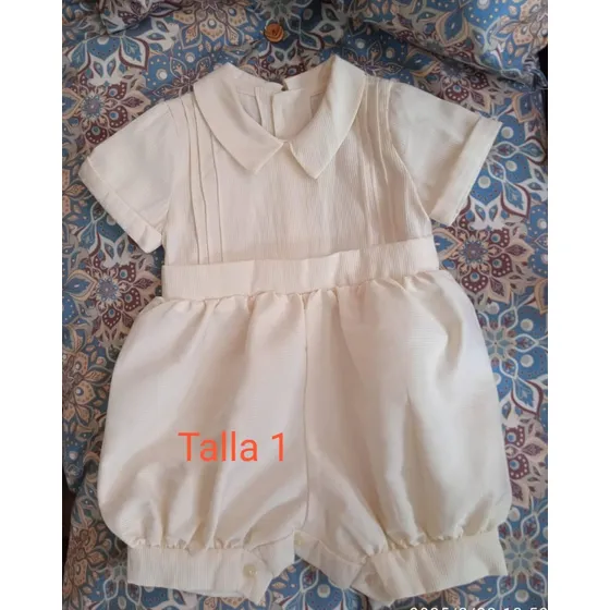Conjunto Bautizo Niños 1-5 Talla 12 Piezas
