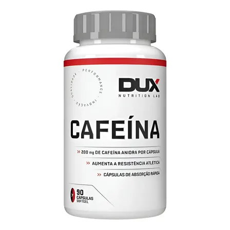 Cafeina Dux Nutrition Em Capsulas Cafeina Anidra Energia Neutro