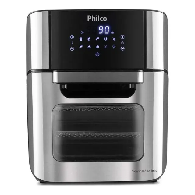 Fritadeira Air Fryer Oven Pfr2200 4 Em 1 12l 1800w Philco