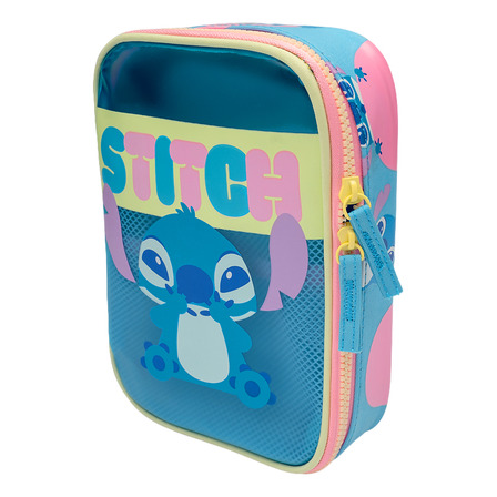 Estojo Grande Stitch - Puket Cor Azul-celeste Estojo Grande Stitch - Puket Cor Azul-celeste