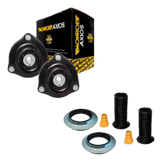 Par Coxim Dianteiro Axios +rolamento Batente Coifa New Civic