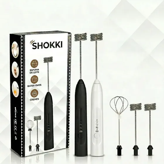 Misturador De Bebidas Mini Mixer Mexedor De Bebidas Ovos Portátil Elétrico Bateria Recarregável Usb Sayonara