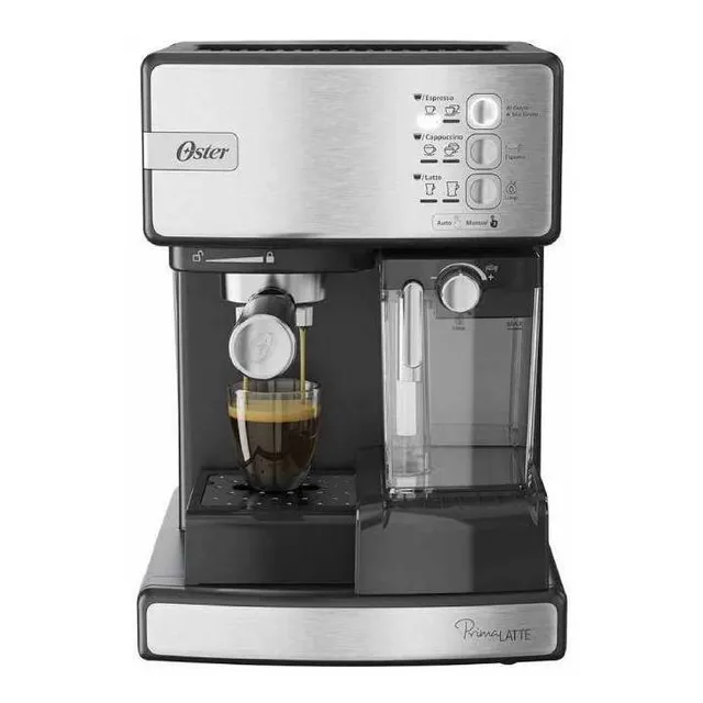 Cafetera Oster Primalatte BVSTEM6603 automática de espresso de 15 bares