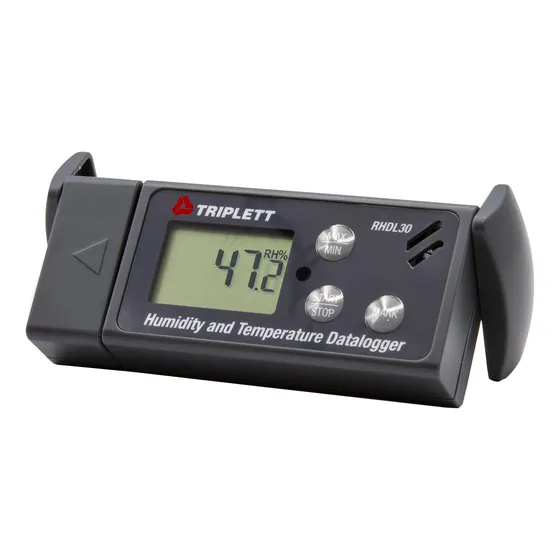 Registrador De Datos De Temperatura Y Humedad Triplett Rhdl3