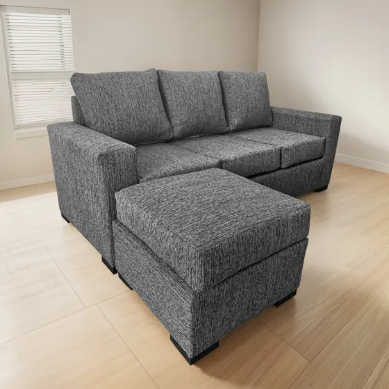 Sillon Sofa Esquinero 3 Cuerpos Chenille Antidesgarro Cubile