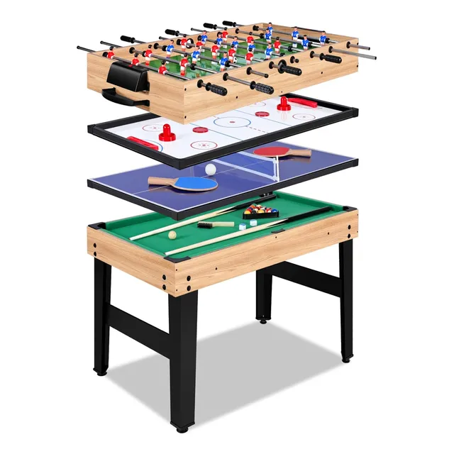 Mesa Multi Juegos Futbolito Pool Billar Ping Pong Air Hockey