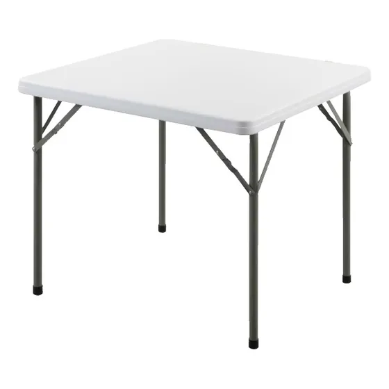 Mesa Plegable Portatil Cuadrada Plastic Simple Solution 0529