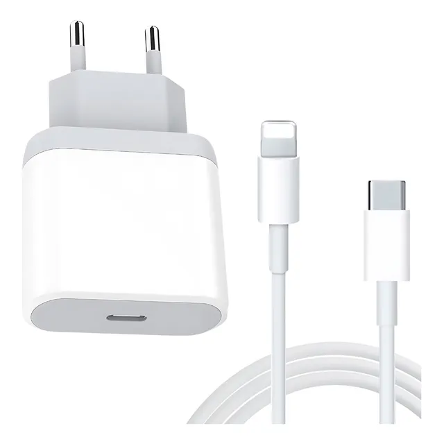 Carregador Turbo Para iPhone 14 Pro 14 Pro Max 14 Plus 20w 