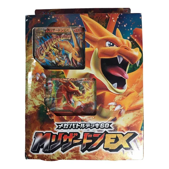 Pokemon Xy Charizard Ex Mega Battle Deck Japones Sellado
