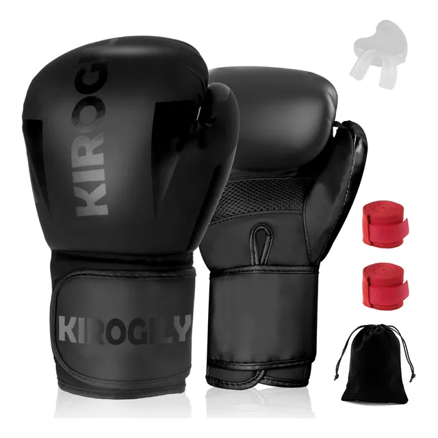 Guantes Box Boxeo Velcro 16/14/12 Oz Mujer Hombre Profesiona